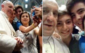 papal selfie